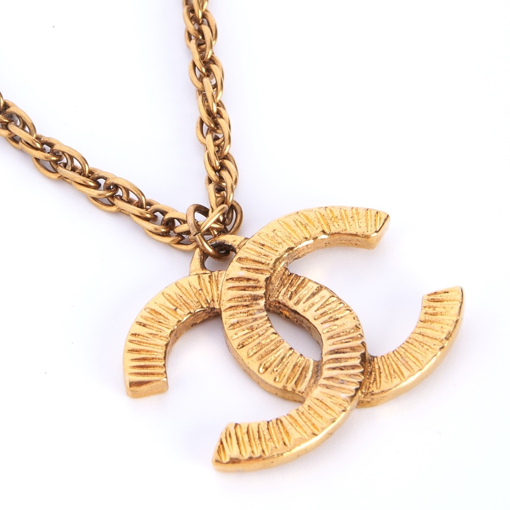 Authentic CHANEL Necklace, Vintage Chanel Necklace, Chanel CC Necklace